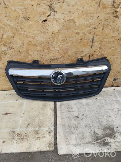 Opel Movano B Front bumper upper radiator grill 623109857R