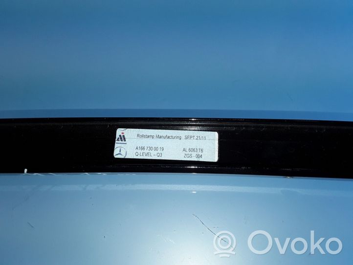 Mercedes-Benz ML W166 Rear door trim (molding) A1667300019