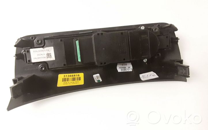 Volvo XC90 Console centrale, commande de multimédia l'unité principale 31366816