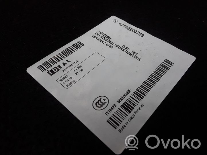 Mercedes-Benz GLC X253 C253 Tappetino di rivestimento del bagagliaio/baule A2536900703