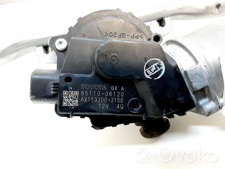 Toyota Camry Etupyyhkimen vivusto ja moottori 8511006120