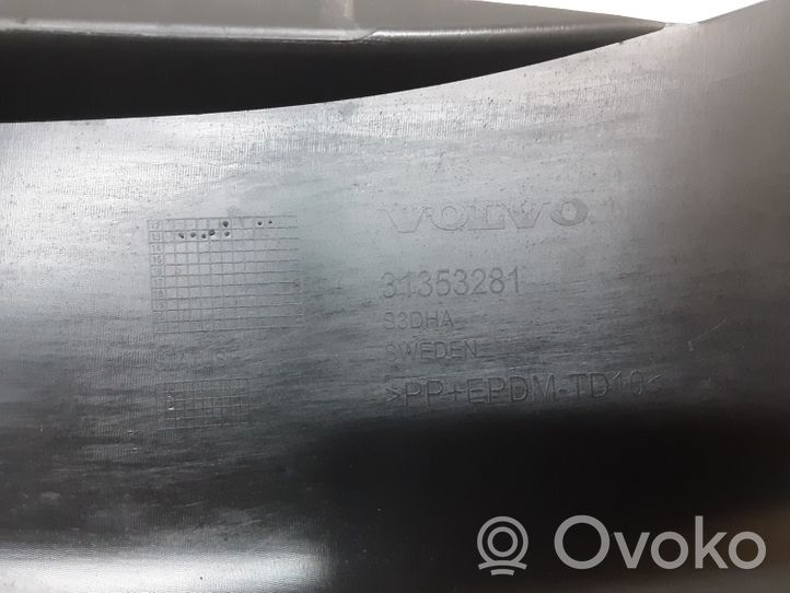 Volvo V60 Moulure inférieure de pare-chocs arrière 31353281