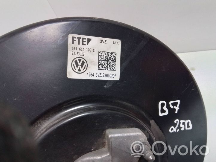 Volkswagen PASSAT B7 USA Pagrindinis stabdžių cilindriukas 561614105C