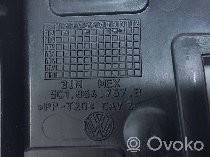 Volkswagen PASSAT B7 USA Foot rest pad/dead pedal 5C1864767