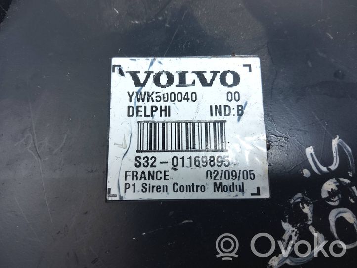 Volvo S60 Alarmes antivol sirène YWK500040