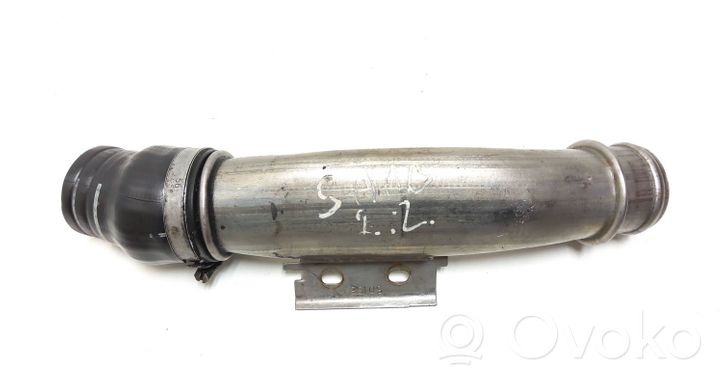 Saab 9-3 Ver2 Tube d'admission de tuyau de refroidisseur intermédiaire 50154F