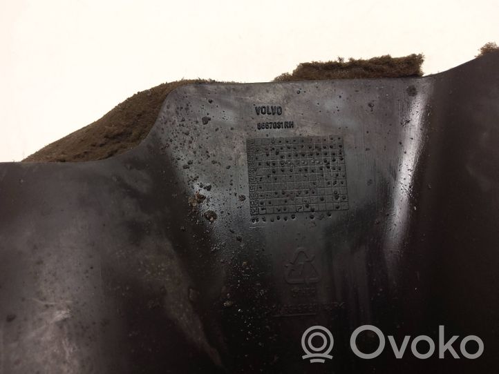 Volvo S60 Front underbody cover/under tray 8667031