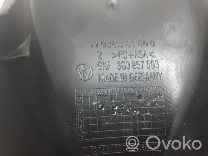 Volkswagen PASSAT B8 Coque de rétroviseur 3G0857593