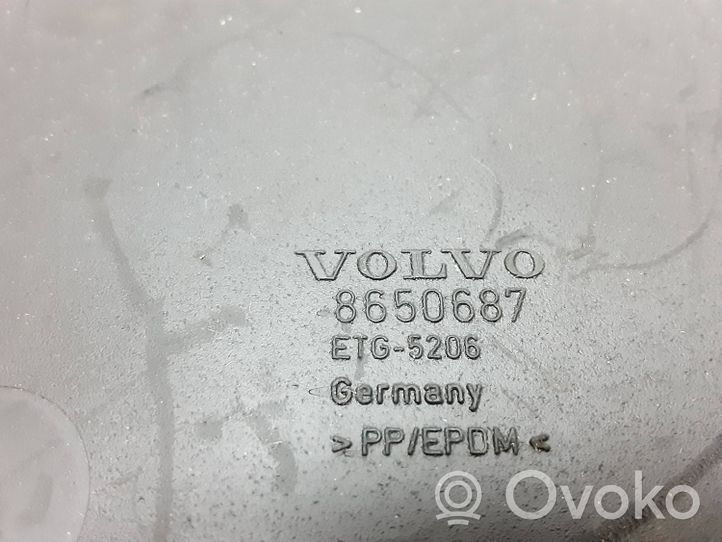 Volvo V50 Wkładka schowka tunelu środkowego 8650687