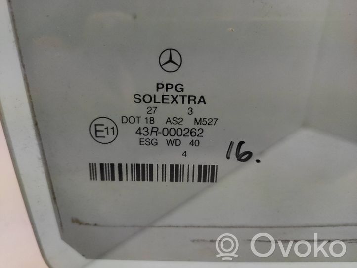 Mercedes-Benz E W211 Szyba drzwi tylnych 43R000262