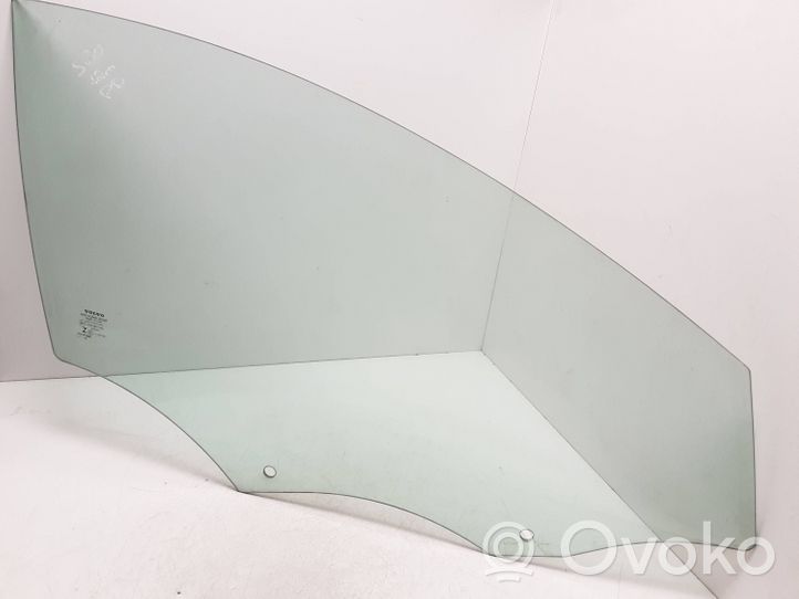 Volvo S60 Front door window glass four-door 