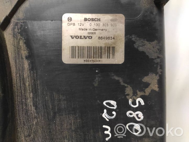 Volvo S80 Jäähdyttimen jäähdytinpuhallin 8649634
