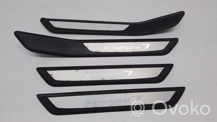 BMW 7 F01 F02 F03 F04 Garniture de protection de seuil intérieur 7181011