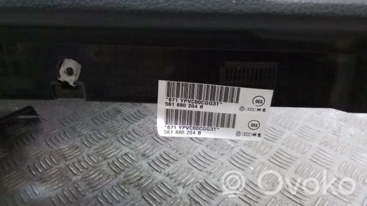 Volkswagen PASSAT B7 USA Deska rozdzielcza 561880204B