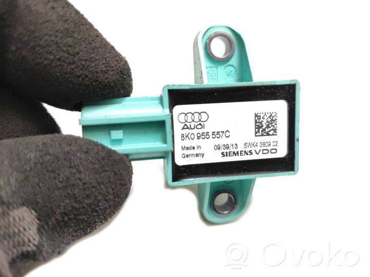 Audi Q5 SQ5 Sensore d’urto/d'impatto apertura airbag 8K0955557C