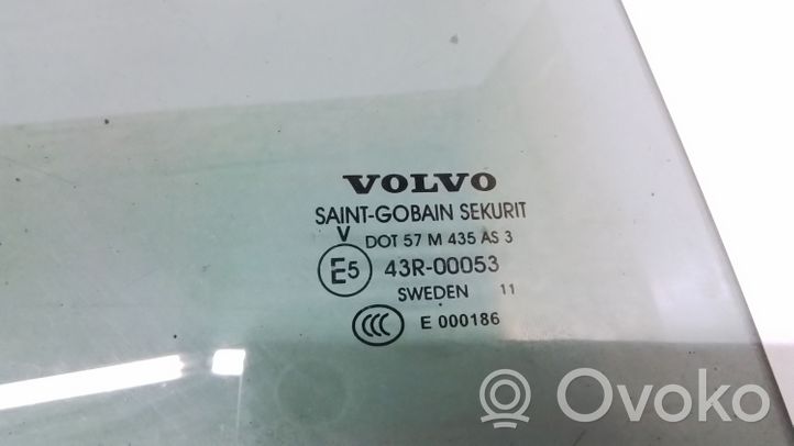 Volvo V70 Rear door window glass 43R00053