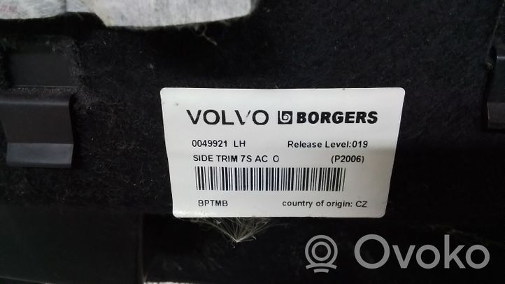 Volvo XC90 Panneau, garniture de coffre latérale 39861661
