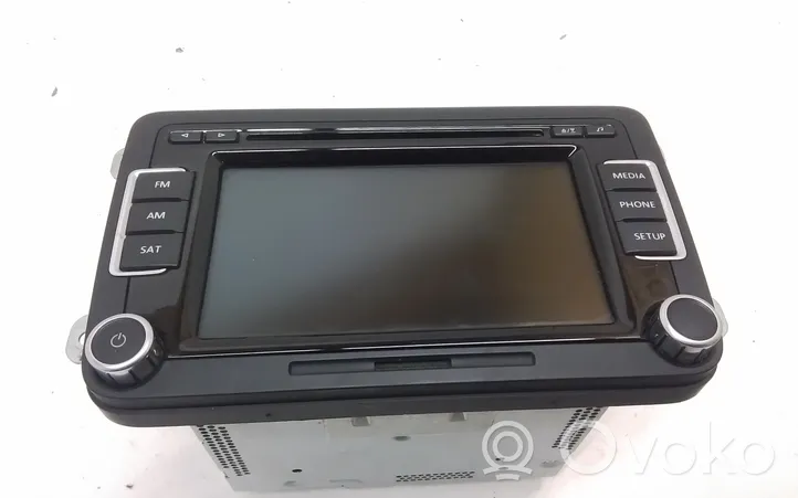 Volkswagen PASSAT B7 USA Radio/CD/DVD/GPS-pääyksikkö 1K0035188F