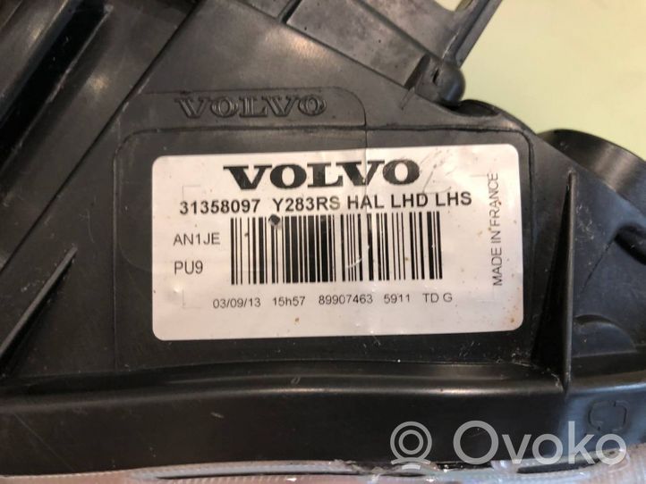 Volvo V60 Lot de 2 lampes frontales / phare 31358097