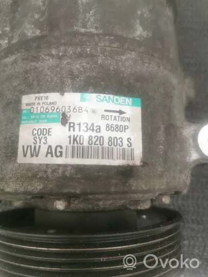 Audi A3 S3 8L Gaisa kondicioniera kompresors (sūknis) 1K0820803S