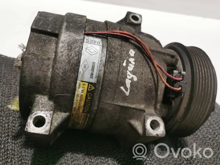 Renault Laguna II Compresor (bomba) del aire acondicionado (A/C)) 12345923