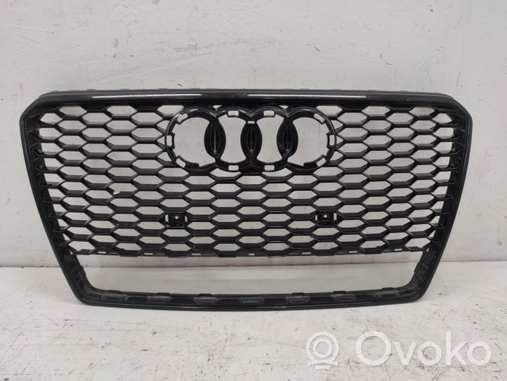 Audi RS7 C7 Grille calandre supérieure de pare-chocs avant 4g8853653E