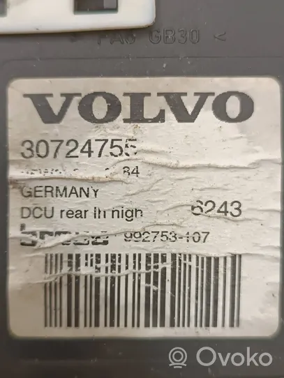 Volvo V50 Silniczek podnoszenia szyby drzwi tylnych 30724755