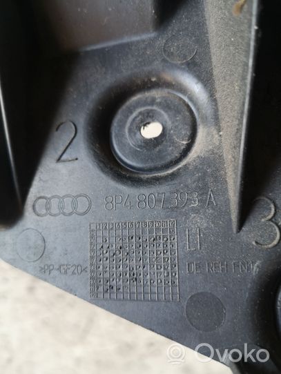 Audi A3 S3 8P Staffa di rinforzo montaggio del paraurti posteriore 8P4807393A