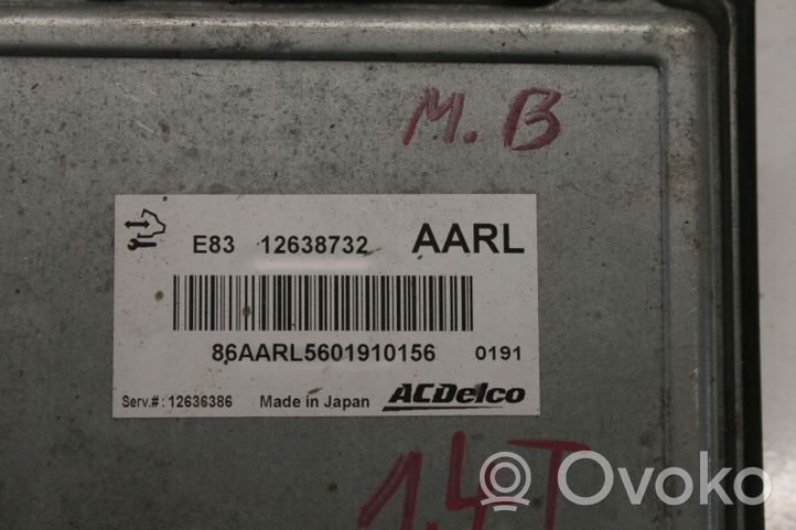 Opel Meriva B Moottorin ohjainlaite/moduuli 12638732