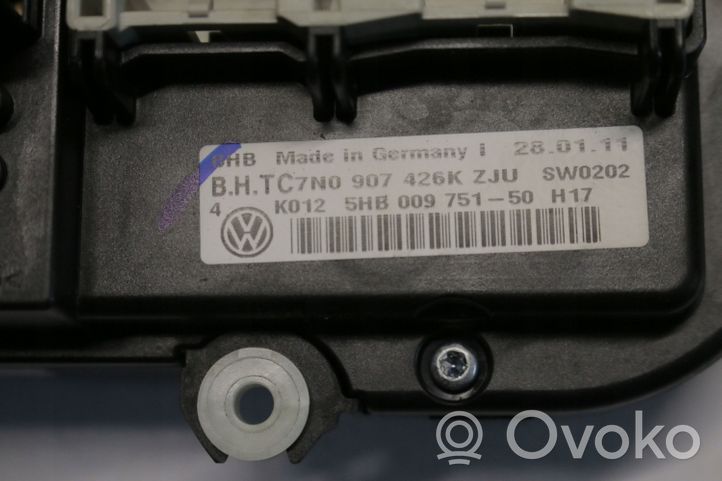 Volkswagen PASSAT B7 Unité de contrôle climatique 7N0907426K