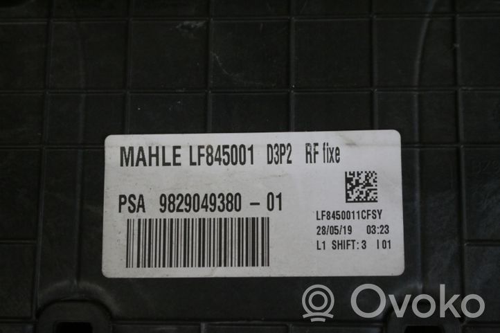 Opel Corsa F Sisälämmityksen ilmastoinnin korin kokoonpano 9829049380
