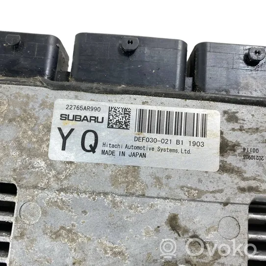 Subaru Outback (BT) Calculateur moteur ECU 22765AR990