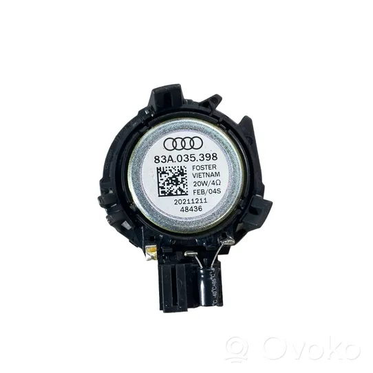 Audi Q3 F3 Aukšto dažnio garsiakalbis (-iai) priekinėse duryse 83A035398