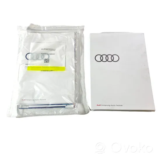 Audi Q3 F3 Vartotojo instrukcija 83A012721BG