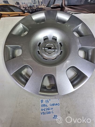 Opel Corsa D Embellecedor/tapacubos de rueda R15 