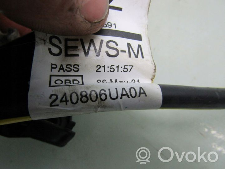 Nissan Qashqai J12 Cavo negativo messa a terra (batteria) 240806UA0A