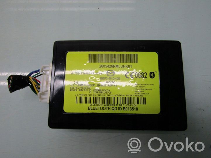 Mazda 2 Moduł / Sterownik Bluetooth BBP366DH0B