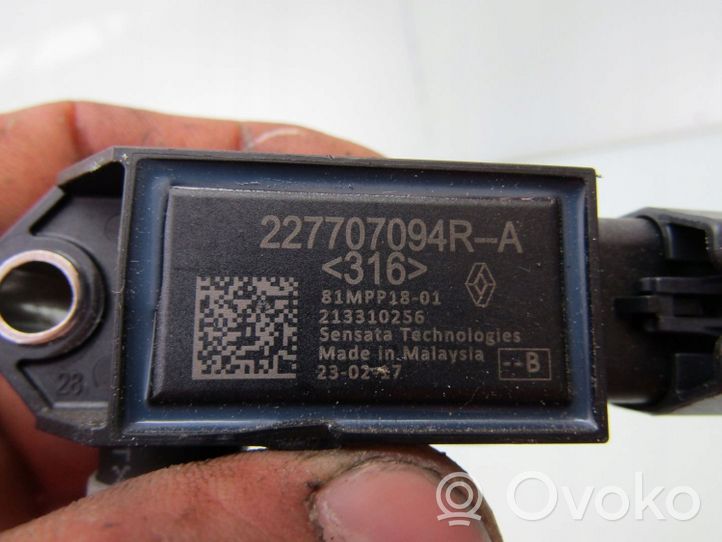 Nissan X-Trail T33 Sensore di pressione dei gas di scarico 227707094RA