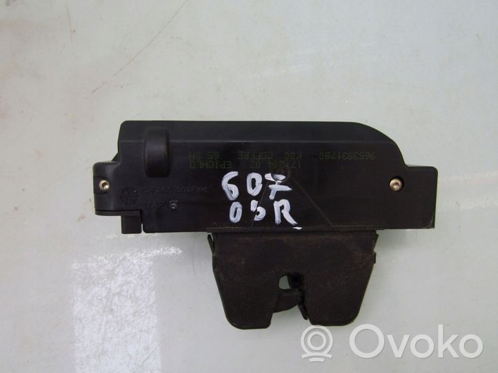 Peugeot 607 Serrure de loquet coffre 9653831780