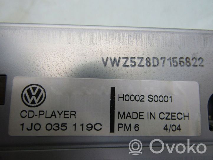 Volkswagen Golf IV Zmieniarka płyt CD/DVD 1J0035119C