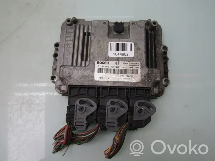 Renault Scenic III -  Grand scenic III Unité de commande, module ECU de moteur 0281015798