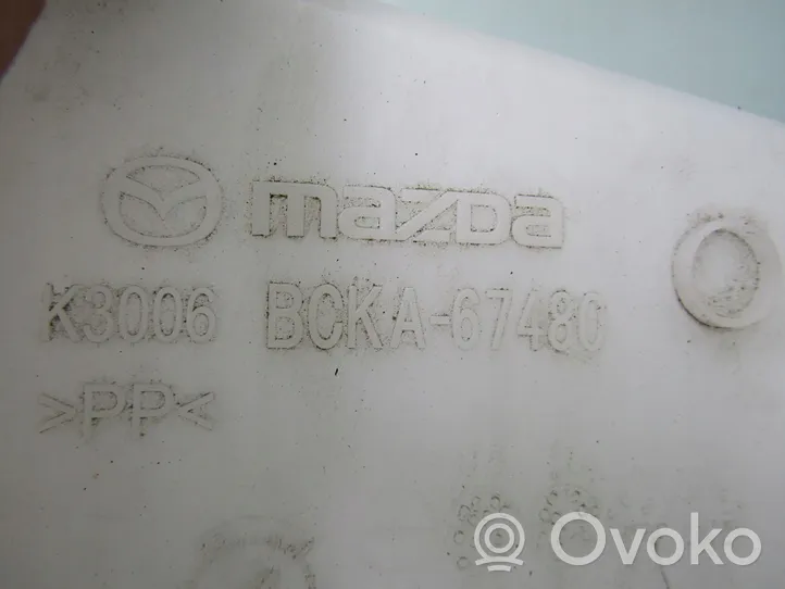 Mazda 3 Zbiornik płynu do spryskiwaczy szyby przedniej / czołowej BCKA67480