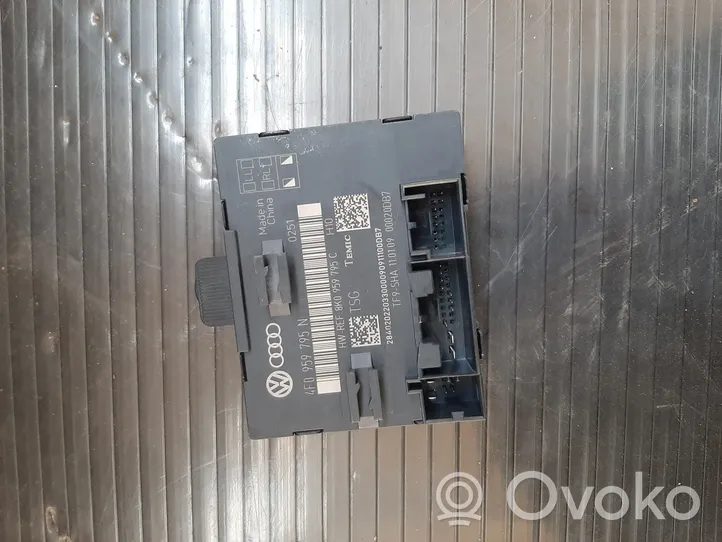 Audi A4 S4 B8 8K Oven ohjainlaite/moduuli 4F0959795N