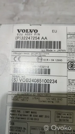 Volvo V40 Controllo multimediale autoradio 31398645