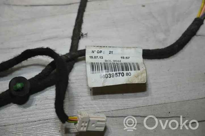 Peugeot 2008 I Rear door wiring loom 9803957080