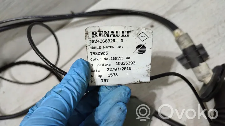 Renault Captur Inna wiązka przewodów / kabli 282456892R