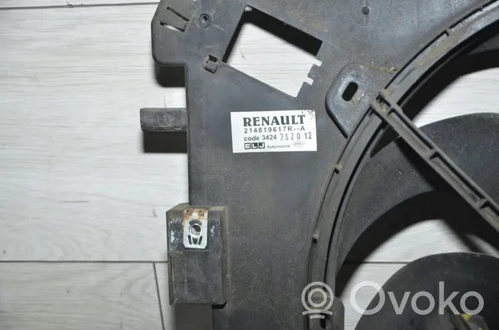 Dacia Lodgy Ventilateur de refroidissement de radiateur électrique 214819617R