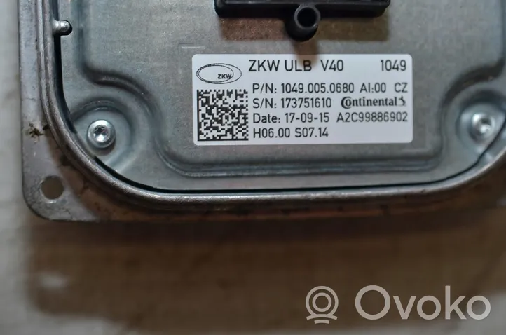 Volvo V40 Moduł poziomowanie świateł Xenon A2C99886902