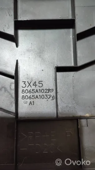 Mitsubishi ASX Ohjauspyörän pylvään verhoilu 8065A103