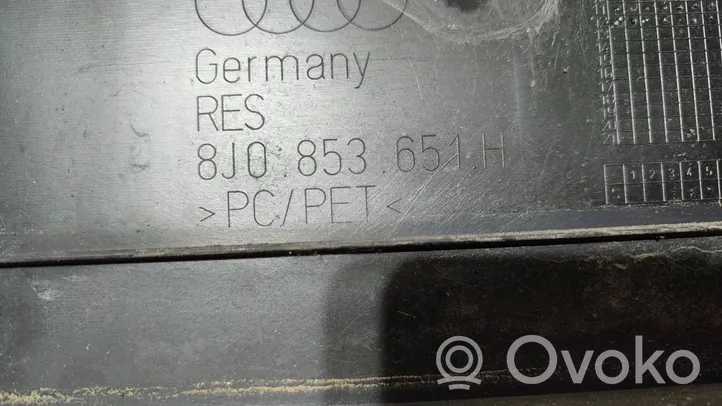 Audi TT TTS Mk2 Atrapa chłodnicy / Grill 8J0853651H